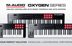 M-Audio Introduces New Oxygen Series (MKV) Keyboard Controllers